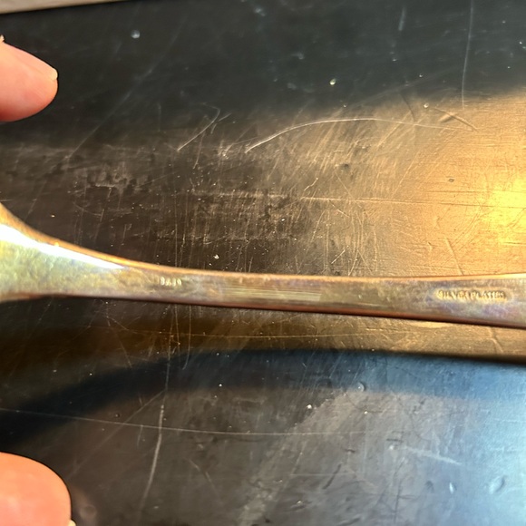 Kent silversmiths silver plate shell serving spoon made in Italy, thanksgiving - Picture 4 of 5